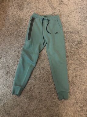 Nike Teal Joggers with Black Accents